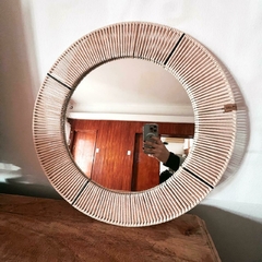 Espejo Esmeralda hilo de polipropileno - Casa Mia Deco