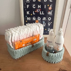 Set Baby color celeste