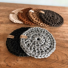 Pack de posavasos redondos 14 cm de diámetro (6 colores disponibles) - Casa Mia Deco