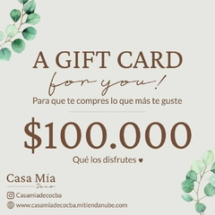 Gift Card para que esa persona especial pueda elegir lo que más le guste ❤️ - comprar online