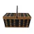 Cesta Piquenique de Sintética Grande 48x27x19cm - Segredo das Artes