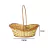 Cesta de Vime Mini Canoa + Palha Laço e Embalagem 21x12x06cm - loja online