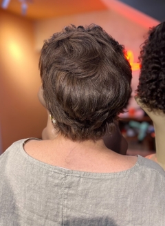 Peruca Topázio - Cabelo Natural Brasileiro - Vitória Régia Perucas