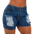 Short Jeans Feminino Destroyed com Zíper: A Tendência Casual - comprar online