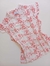 Blusa feminina social com detalhe em renda