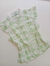 Blusa feminina social com detalhe em renda - Azael