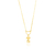 Colar Medalha Menina Micro Zirconia - comprar online