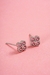 Conjunto Flor Micro Zircônia Rosa Quartz - comprar online