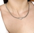 Choker coração Prata - comprar online