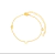 Pulseira Dourada Lua e Estrela - comprar online