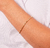 Pulseira Dourada Cordão Baiano - comprar online