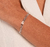 Pulseira Escama de Rodio Branco - comprar online