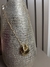 Colar Longo Dourado Gota Vazada - 70cm na internet