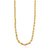 Choker Lisa Martelada Dourada 40cm - comprar online