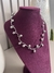 Choker Bola Fosca Moderna Rodio Branco - Mari Policena Semijoias
