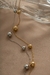 Colar Longo Bola Lisa 70cm - Dourado - Mari Policena Semijoias