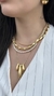 Choker Gota Fosca e Lisa Dourada - comprar online