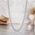 Chocker linha de corações Prata - comprar online