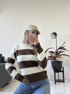 Sweater rayado - comprar online