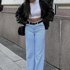 JEAN full celeste #dash - menina.store