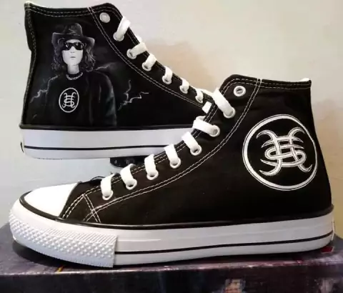 Heroes del Silencio - Logo + Silueta Bunbury - comprar online