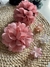 Imagen de Flores lino - Hair clips