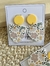 Aros Arcilla colgantes- Diseño floral en internet