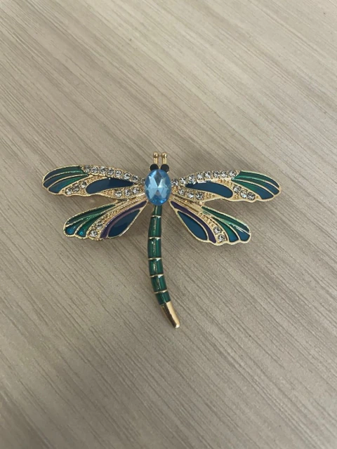 Broche libélula