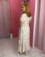Vestido Adriana Jardim Bege - comprar online