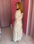 Vestido Mary Jardim Bege - comprar online