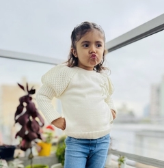 Sweater princesa beba crudo - comprar online