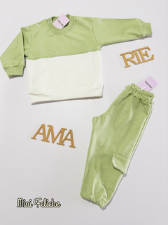 Pantalón cargo Milo verde - comprar online