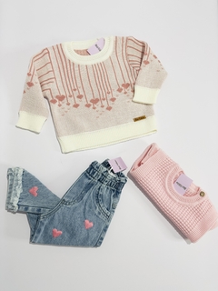 Sweater corazones - comprar online