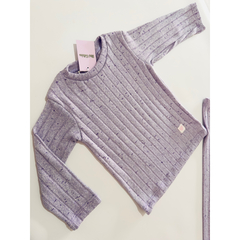 Conjunto lanilla lila - comprar online