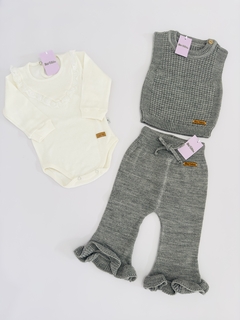 Pantalón hippie gris