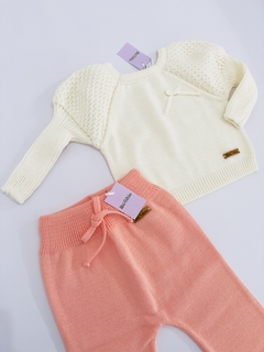 Sweater princesa beba crudo - tienda online
