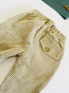 Pantalón corderoy camel 6 a 9 meses en internet