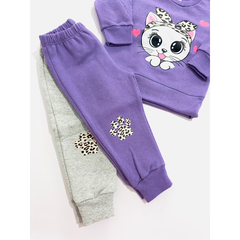 Conjunto gatita violeta - comprar online