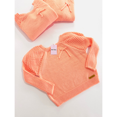 Sweater princesa beba salmon