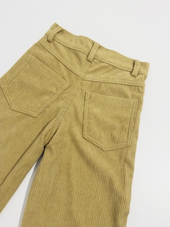 Pantalón corderoy niña camel - comprar online