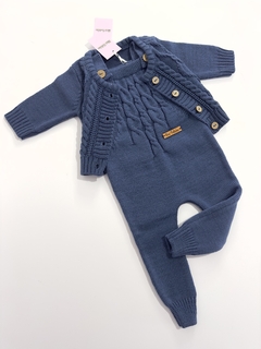 Jardinero trenza azul - comprar online