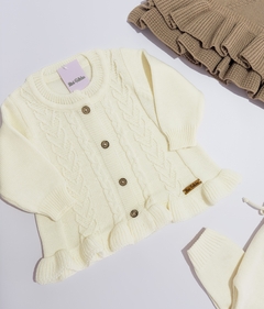 Saco Ana natural 8 a 12 meses - comprar online