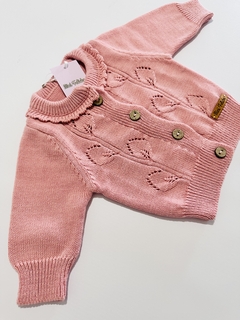 Saco hojas de Hilo rosa - comprar online