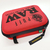 Case Bag Puff Life Raw Vermelha Grande Para Guardar Produtos - loja online