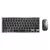 Kit Teclado e Mouse Sem Fio Brushed Black Design Moderno e Conforto