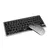 Kit Teclado e Mouse Sem Fio Brushed Black Design Moderno e Conforto - comprar online