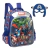 Mochila Costas Escolar Infantil Vingadores Avengers Marvel