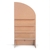 Panel Semicirculo con Estante 175x80cm