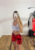 Short Emily Rojo NACIONAL en internet