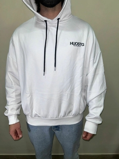 Buzo Huostg Oversize Blanco - comprar online